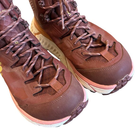 Hoka One TenNine Hike GTX Hiking Boots Lace-Up Sneakers Outdoor Size 8 Women's - Picture 8 of 16
